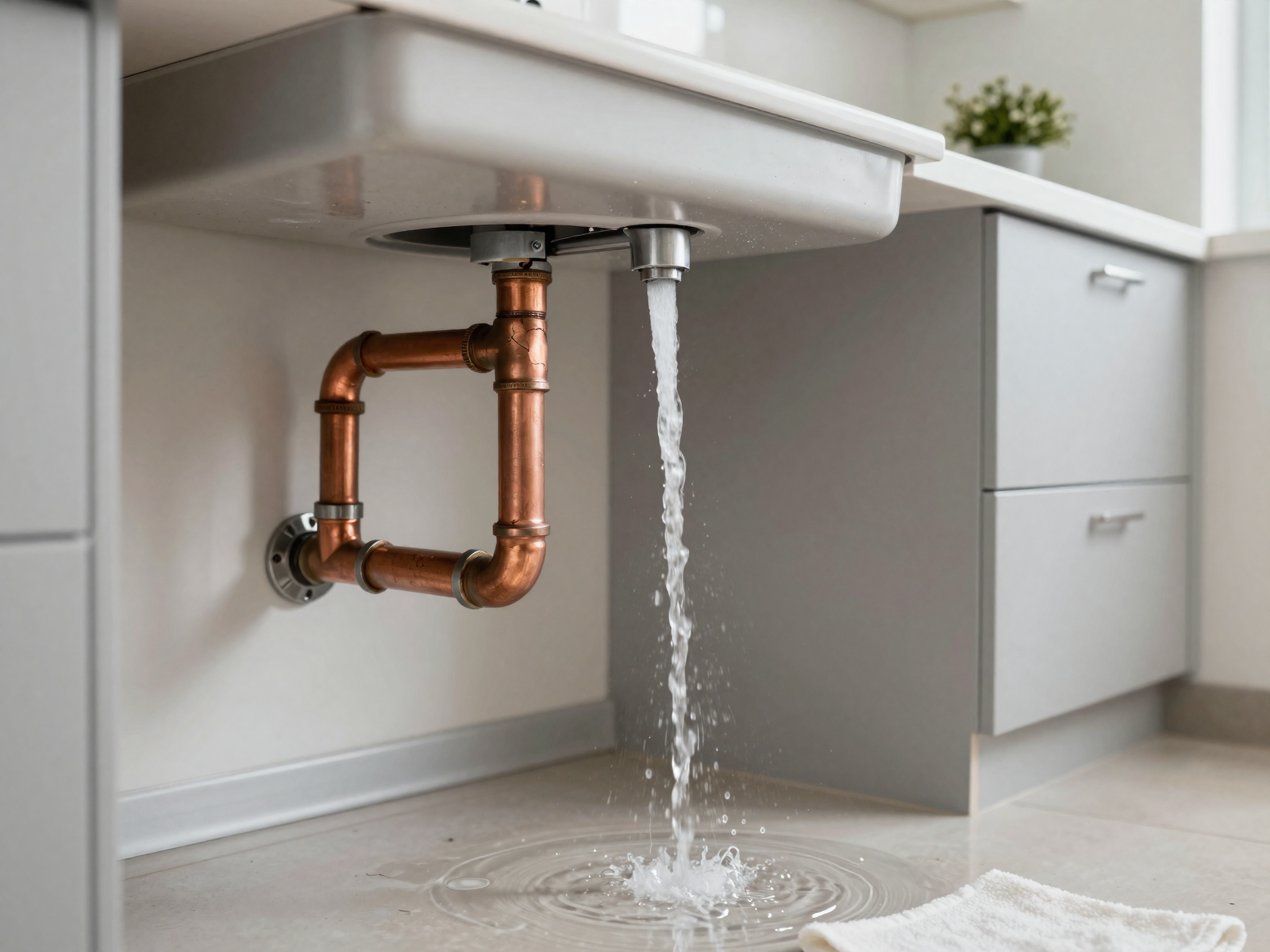 Quality plumbing repair work